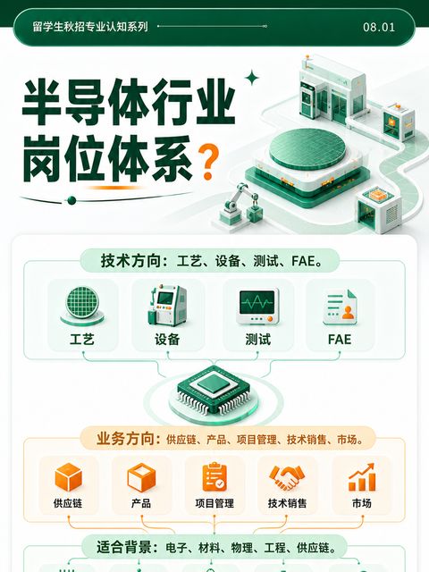 半导体行业岗位体系